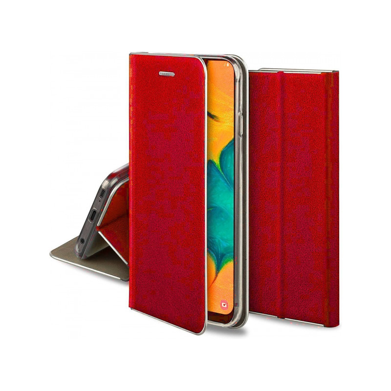 Viedtālruņa atveramais maciņš Samsung Galaxy S20 Plus Flip Venus Red